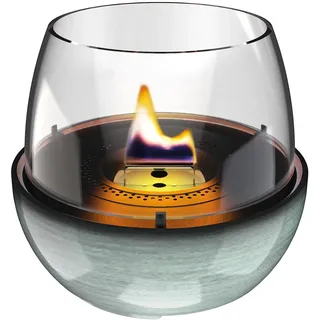 Kleining Tenderflame Tischfeuer Tulip 18 Glaze Porzellan Grün