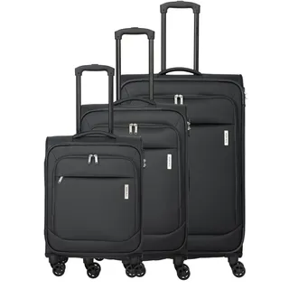 Travelite Priego Koffer-Set 3-tlg. grau