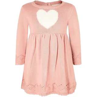 happy girls Sommerkleid HAPPY GIRLS "dress", Mädchen, Gr. 80, EURO-Größen, Stoff, rosa (dusty rose), Stoff, 100% Baumwolle, normal, Kleider Sommerkleid
