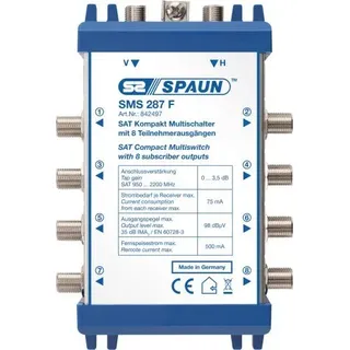 Spaun - SMS 287 V S Multischalter 2-in-8