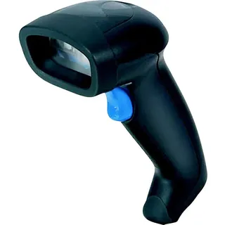 WeTec Barcode-Leser mit Spiralkabel, Barcode Scanner