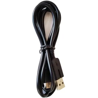 TRIXES schwarze USB Lade & Sync-Kabel fur PS Vita 1m idealer zum Austausch oder Ersatz