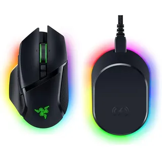 Razer Basilisk V3 Pro + Mouse Dock + Wireless Charging Puck