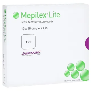 EurimPharm Arzneimittel GmbH MEPILEX Lite 10x10 cm Schaumverband steril