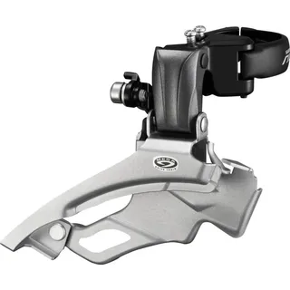 Shimano Altus FD-M371 Umwerfer 3x9-fach silber 63-66° Kettenstrebenwinkel 2022 Umwerfer