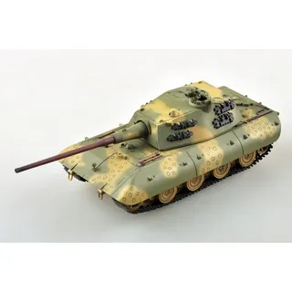 Trumpeter Easy Model 35119 German E-100 Heavy Tank - maßstab 1/72 - Modellbausatz, Weiß