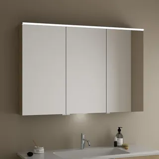 120 cm Waschtischbeleuchtung eiche cashmere dekor