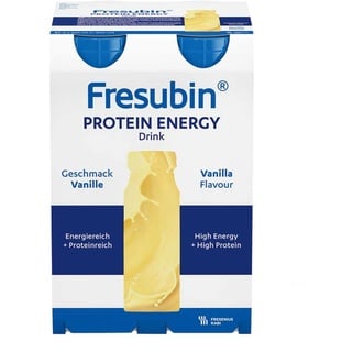 Fresenius Kabi Fresubin Protein Energy Drink Vanille Trinkflasche, 4 x 200 ml, 1er Pack (1 x 1 kg)