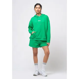 Tom Barron Freizeitanzug WOMEN OVERSIZE FIT SWEATSHIRT AND SHORT SETS in GREEN | Gr.: L