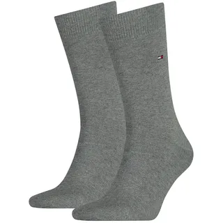 Tommy Hilfiger TH MEN SOCK CLASSIC 2P Socken 2er Pack Grau 43-46