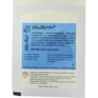 W.Söhngen GmbH Aluderm Kinder Kompressen 4x6cm 1 st