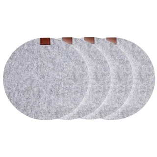 neuetischkultur Platzset 4-teilig Filz rund