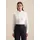 Klassische Bluse Damen Gr S 36 weiß 96 Baumwolle 4 Elasthan unifarben slim fit ohne Ausschnitt Blusen 1/1 Kragen Uni