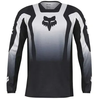 Fox Racing Mx 180 Lean Langarm-trikot - Black / White - M