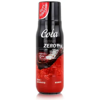 Gut&Günstig Zero Getränkesirup Cola 500 ml