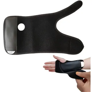 MKEAWWU Karpaltunnelsyndrom Schiene Handgelenk Bandagen Handgelenkbandage Karpaltunnel Handgelenkstütze Für Verstauchungen, Rsi Und Sehnenentzündung(S/M Rechts, Schwarz)