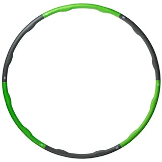 Schildkröt Fitness Hula Hoop Reifen grau/grün (960035)