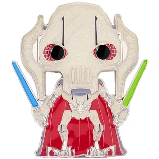 Funko Large Enamel Pin: Star Wars - General Grievous (Chase) | Offizielles Sci-Fi Merch - Spielzeug zum Sammeln - Geschenkidee zum Geburtstag für Fans und Sammler