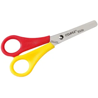 DAHLE Kinderschere rot/gelb 13 cm