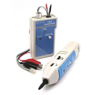 VELLEMAN Leitungssucher, Tongenerator, Tester für LAN, RJ45, RJ11, RJ12, Kabelsuchgerät mit Tonsignal, 205 mm x 40 mm x 38 mm
