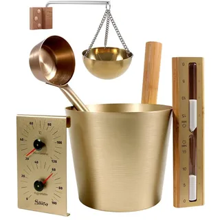 Home Deluxe Saunazubehör THERA 5-teilig
