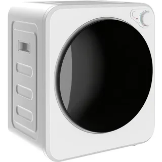 Mini Wäschetrockner 4 kg mit 5 Programme bis zu 60°C 800W/400W Ablufttrockner