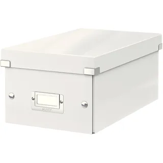 Leitz DVD Aufbewahrungsbox 19 x 13,5 x 32 cm weiß