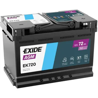 Exide EK720 AGM 72Ah 12V