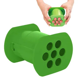 Cevapcici Press Maker, Hot Dog Maker 7 Würstchen Presse, Cevapcici Press Maker, Küchenhelfer, Wurstfüllmaschine für Gewerbe und Haushalt