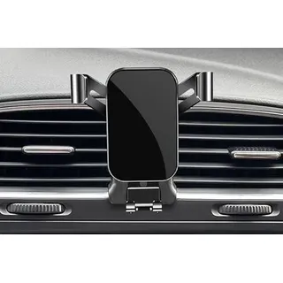 HBANMK Handyhalterung Auto für VW Golf 6 2010 2011 2012 2013, Kfz Handyhalterung Auto Lüftung Halter, 360° Drehbar Autohalterung Handy Halterung Auto Smartphone Handyhalter,A Black