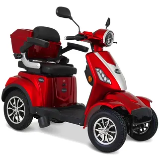 Rolektro Rolektro, E-Quad 15 V.2-R31 Bleigel", Akku, 1000 Watt - Rot