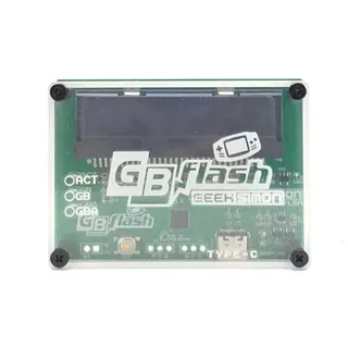 MuchLuckystar GB Flash Cartridge Reader for Game Boy GBA, USB-C ROM Backup & Save Restore Tool, Compatible with GB/GBC/GBA Flash Carts