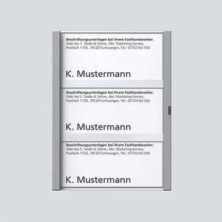 Siedle Namensschild 200029793-00