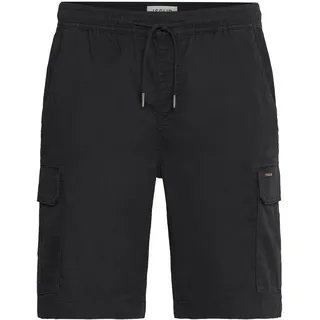 !Solid Cargo-Shorts Schwarz L