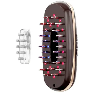 Beautifly Multifunktionaler Haarwuchs-Kamm dark