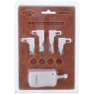 LUVILLE - Switch Adapter mit 4 Anschlüssen, Weihnachtsdorf,