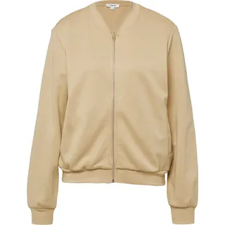 s.Oliver Weicher Interlock-Blouson mit Eingrifftaschen - beige - 38