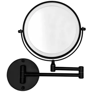 RIDDER Kosmetik-Hängespiegel Sophia mit LED schwarz | Gr.: onesize