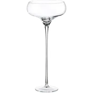 Gilde Glas Pflanzgefäß Sektschale 27593