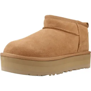 UGG Australia UGG Kids CLASSIC ULTRA MINI PLATF Boots, kastanienbraun, 33.5