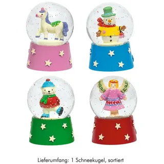 Moses Nachtleuchtende Schneekugel, sortiert