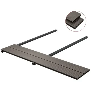 40 m2 4 m dunkelbraun