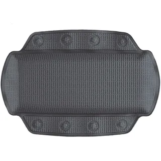 KLEINE WOLKE Badewannenkissen Arosa Kunststoff Grau Anthrazit