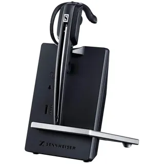 Sennheiser D 10 Phone Monophon Ohrbügel, Kopfband schwarz Kopfhörer und Headset