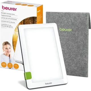 Beurer TL 30 Tageslichtlampe, bis zu 10.000 Lux, flimmer- und UV-freie LED-Technologie, Medizinprodukt, mit verstellbarer Halterung