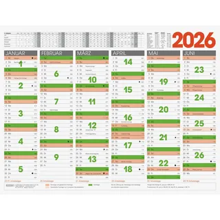 Brunnen Tafelkalender XL