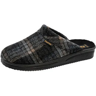 Fischer Markenschuh Pantoffeln Grau 45