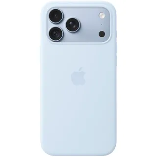 Apple iPhone 18 Pro Max Silikon Case mit MagSafe Klarblau