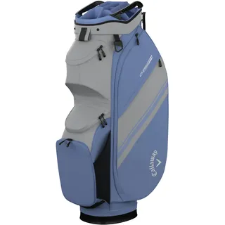 Callaway Golf Chase Cart Bag 2025, Silber/Hortensie