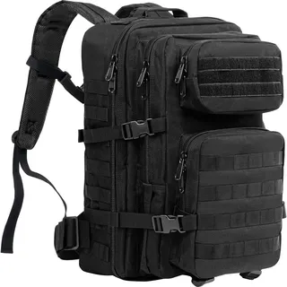 Procase 40L Taktischer Rucksack Schwarz
